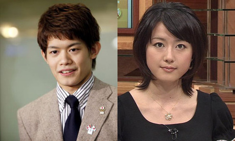 小塚崇彦-彼女の大島由香里アナと結婚か 画像