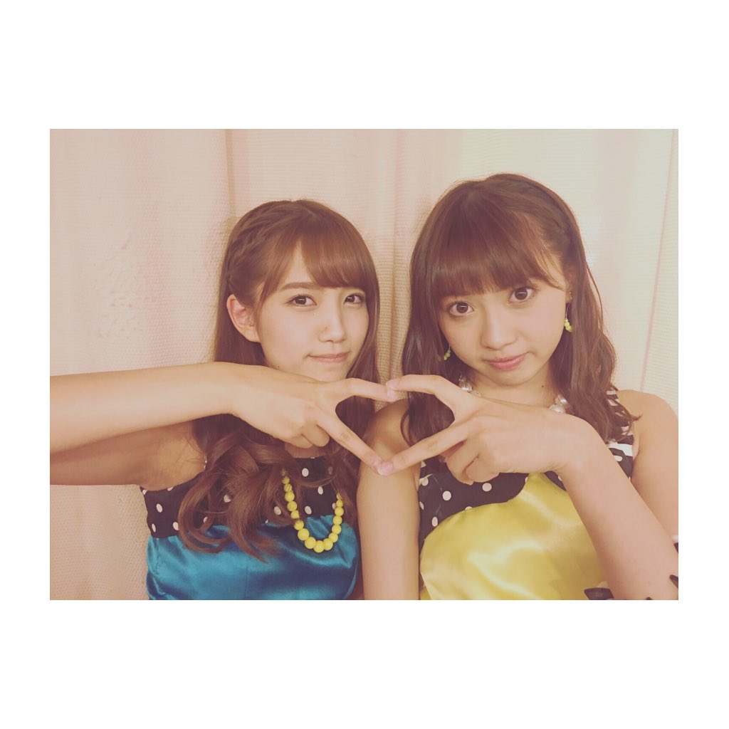 ゆりれな で髪型シンメでお揃い と思いきやなんか涼花も自 Akb48速報局 Akb48まとめ