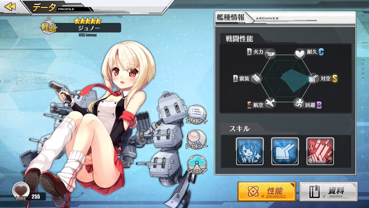 アズレン 鏡面で工作艦をジュノー 軽巡 なしで使うとかギャグだぞ アズールレーン速報 アズレンまとめ
