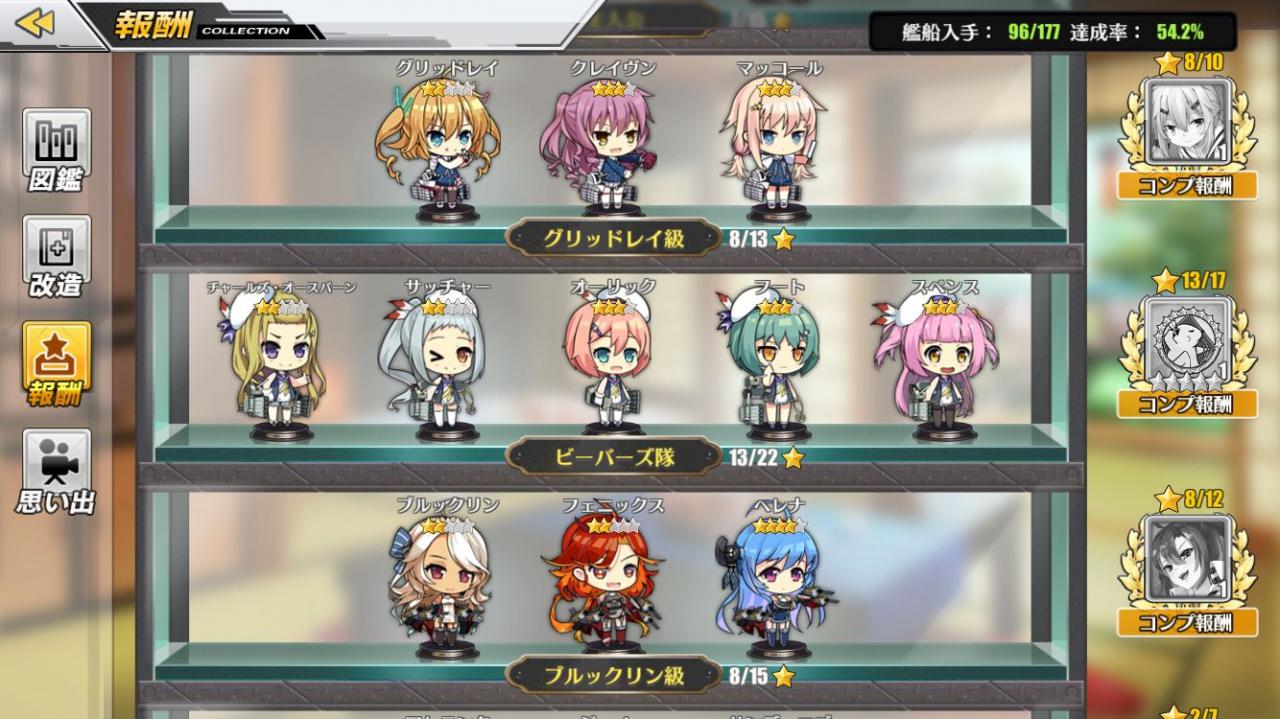 アズレン 図鑑100にする過程と結果で攻略に役に立つメリットってある アズールレーン速報 アズレンまとめ