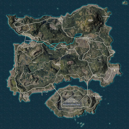 Pubgスマホ 上級者は有利な場所とかのmap覚えてるの Pubgスマホまとめ パブジーモバイル