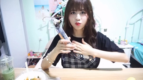 GNZ劉夢雅 YAYA吃播170925n