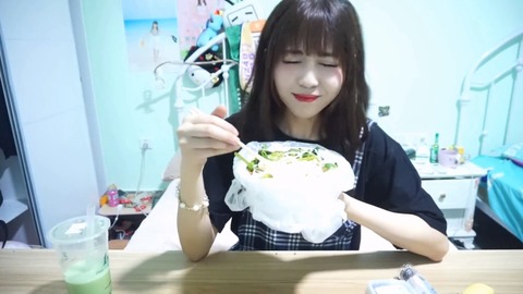 劉夢雅 YAYA吃播170925c