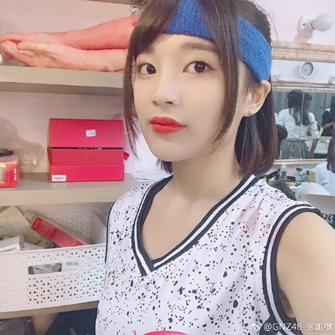 GNZ48張凱祺weibo171030