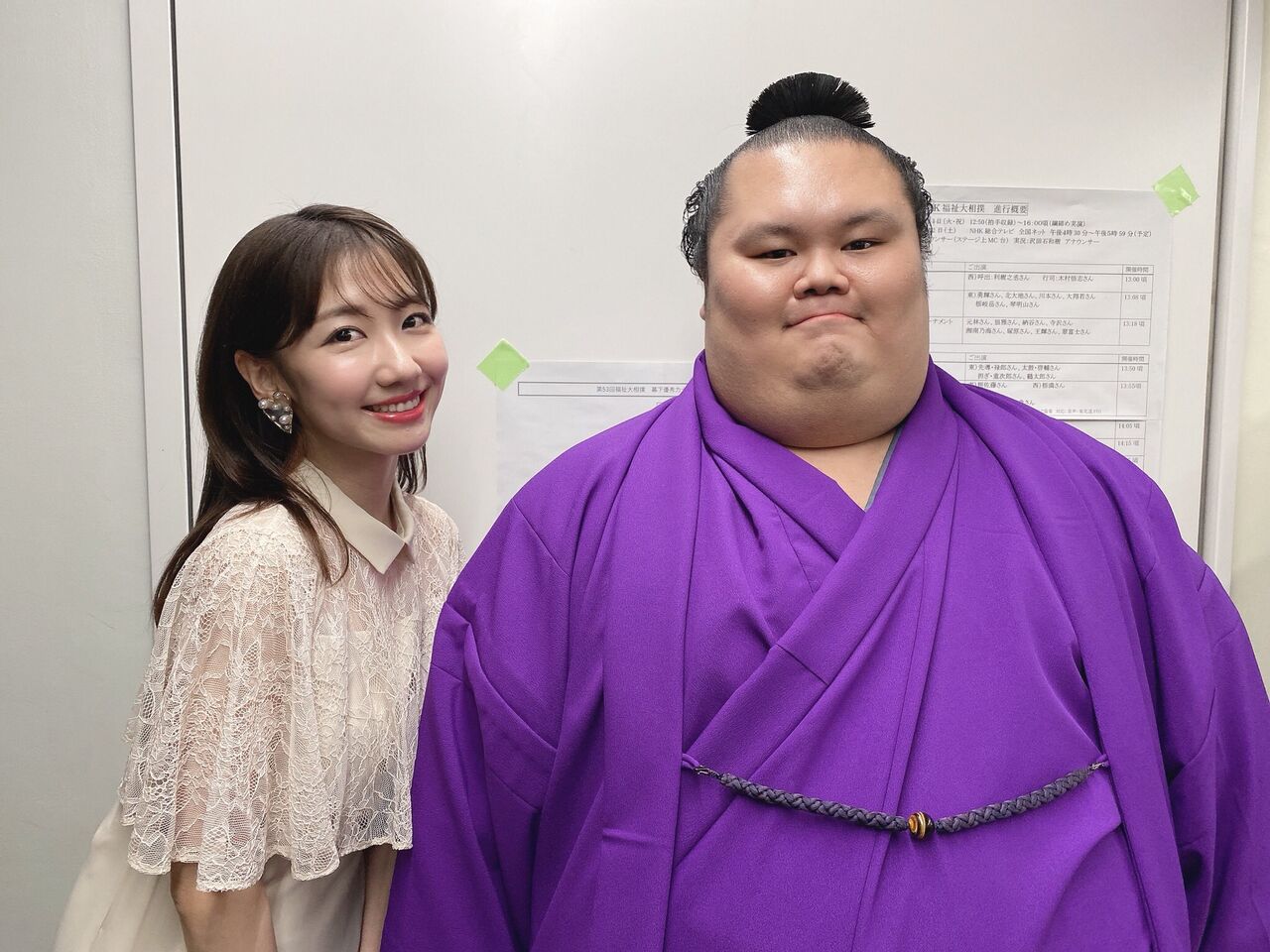 Nhk福祉大相撲に柏木由紀ちゃん岩佐美咲ちゃんｷﾀ ﾟ ﾟ Akbフレンド