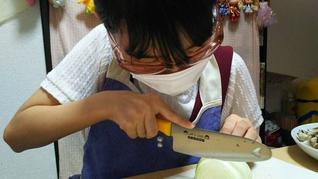 HKT48今村麻莉愛が玉ねぎを切る時の装備ｗｗｗｗｗ