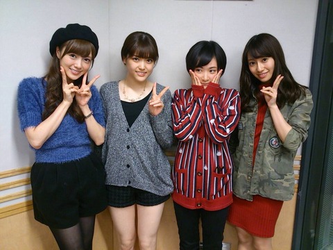 乃木坂46松村沙友理、号泣謝罪後に笑顔