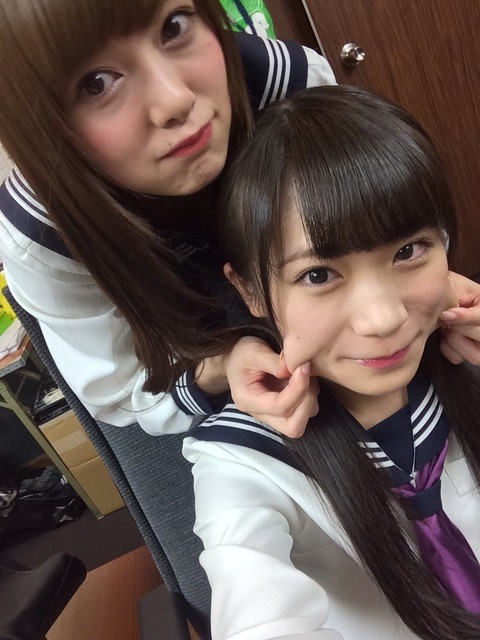 米沢瑠美と白石麻衣がそつくり