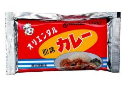 「即席カレー」オリエンタルカレーショッピングサイトより