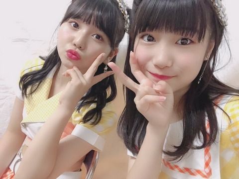 【SKE48】倉島杏実と上村亜柚香の2ショットつええええ！！！