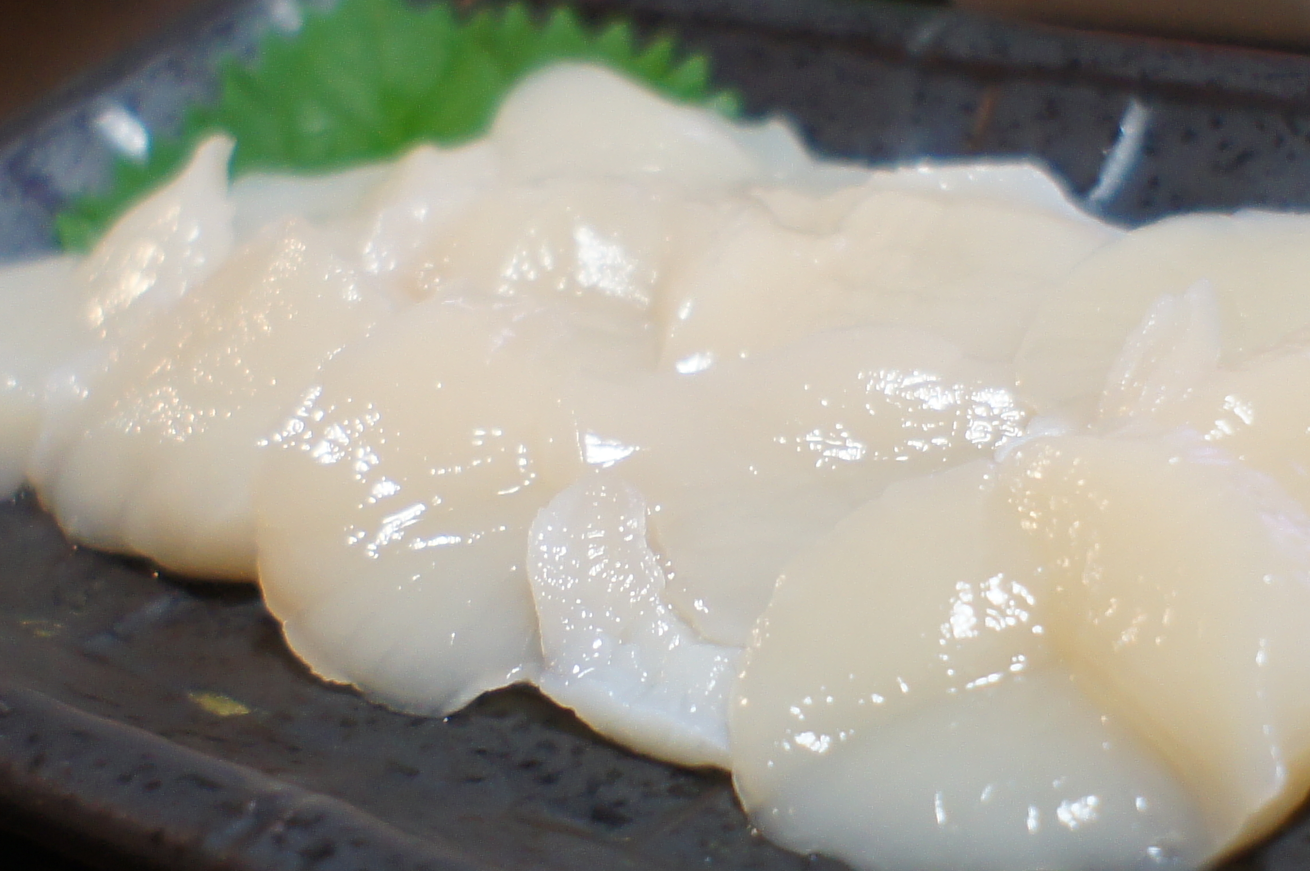 ホタテのお刺身 もぐもぐゴハン