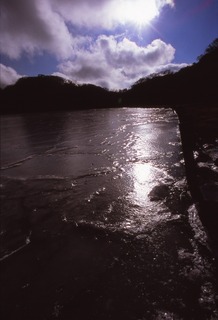 八丁池 氷結
