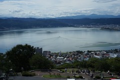 諏訪湖遠景