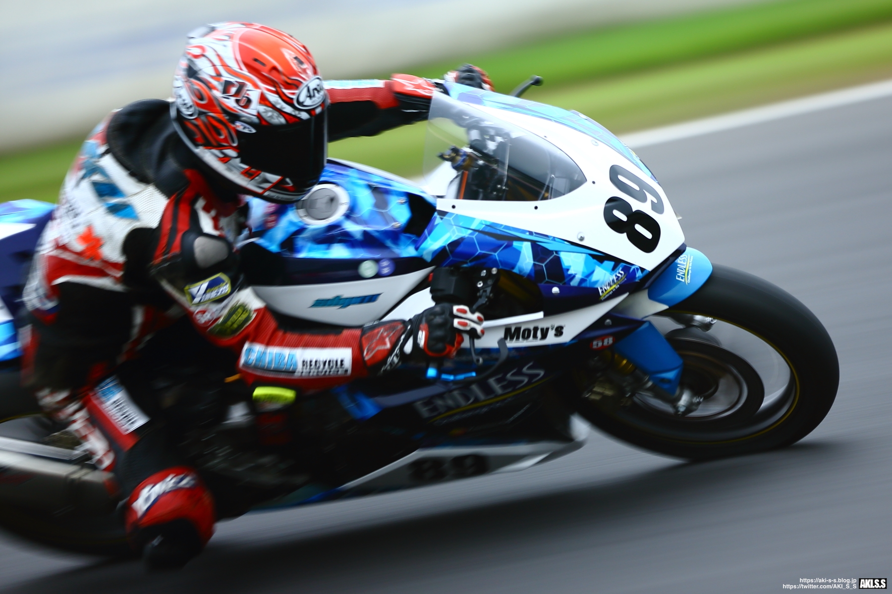 2022 筑波ロードレース選手権 第3戦 JP250/CBR250RR Dream CUP : AKI.S.S Motorsports