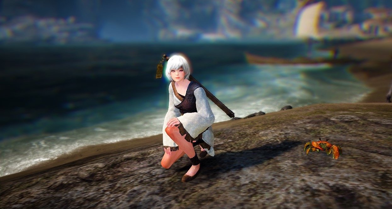 黒い砂漠 ワンコと馬と 空き地でのろのろ自由帳