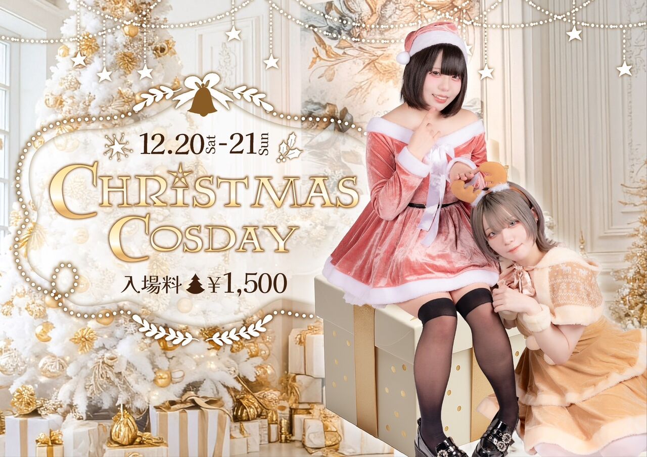 クリスマスコスデー イベントPOP