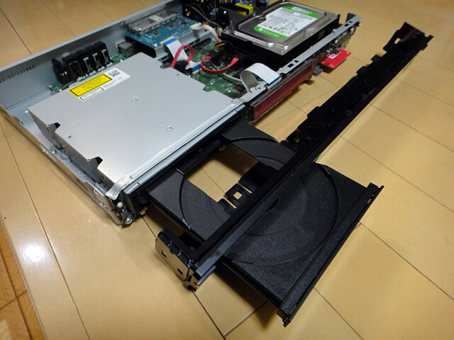 BDZ-AT700 動作品 初期化済 BRD-400T 読み書き状態良好 その他]SONY BDZ-AT700 BRドライブ修理（BRD-400T）その1