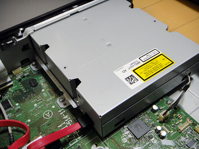 BDZ-AT700 動作品 初期化済 BRD-400T 読み書き状態良好 その他]SONY BDZ-AT700 BRドライブ修理（BRD-400T）その1
