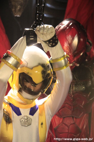 受付は終了致しました。（大堀香奈さん着用、闘鬼戦隊サンセイジャー戦闘タイプコスチューム タイプ01 ) : ヒロイン特撮研究所オークション衣装情報!!