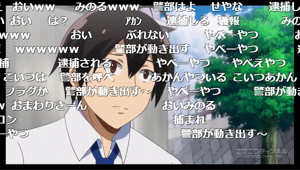 はじめてのギャル 7話 ニコ生 魔装学園h Hという人類の英知を音読して 1 を記録 アキブラ