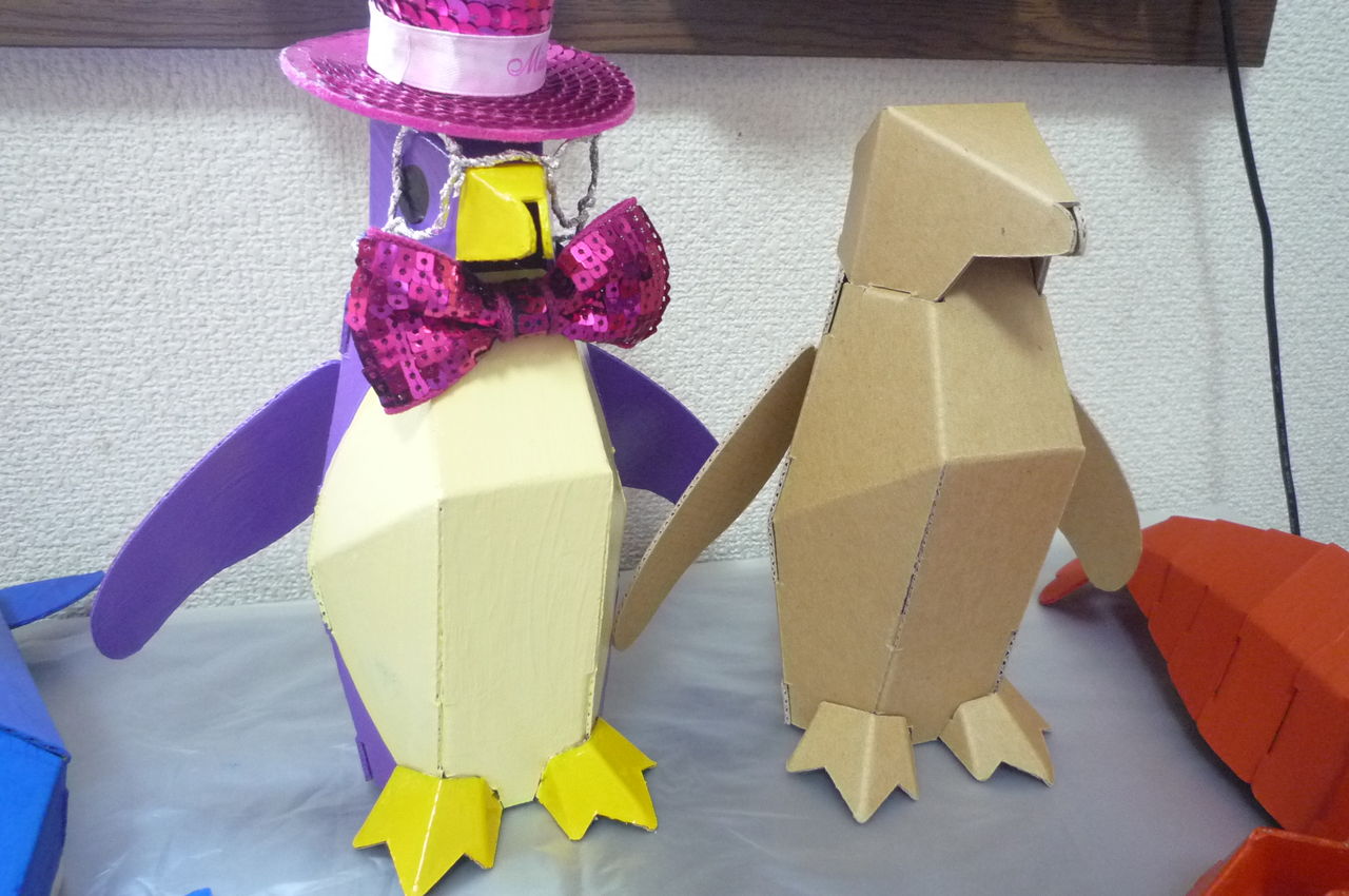 工作キット ペンギン ダンボールに命を燃やす 高村明彦のブログ