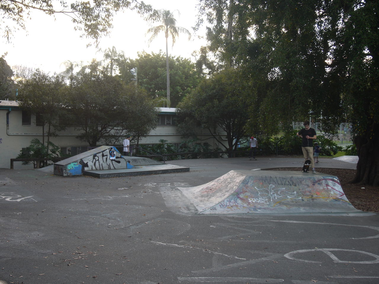 オーストラリアのスケートパーク Brisbane Paddington Skate Park Sake Skateboarding Trip Cooking And I のブログ