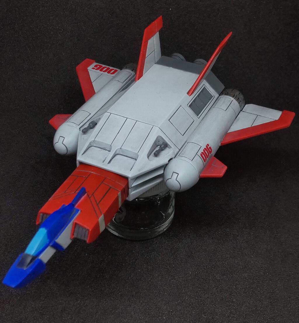 旧キット 1/144 コアブースター(セイラ機) : あきんどーの遊び場