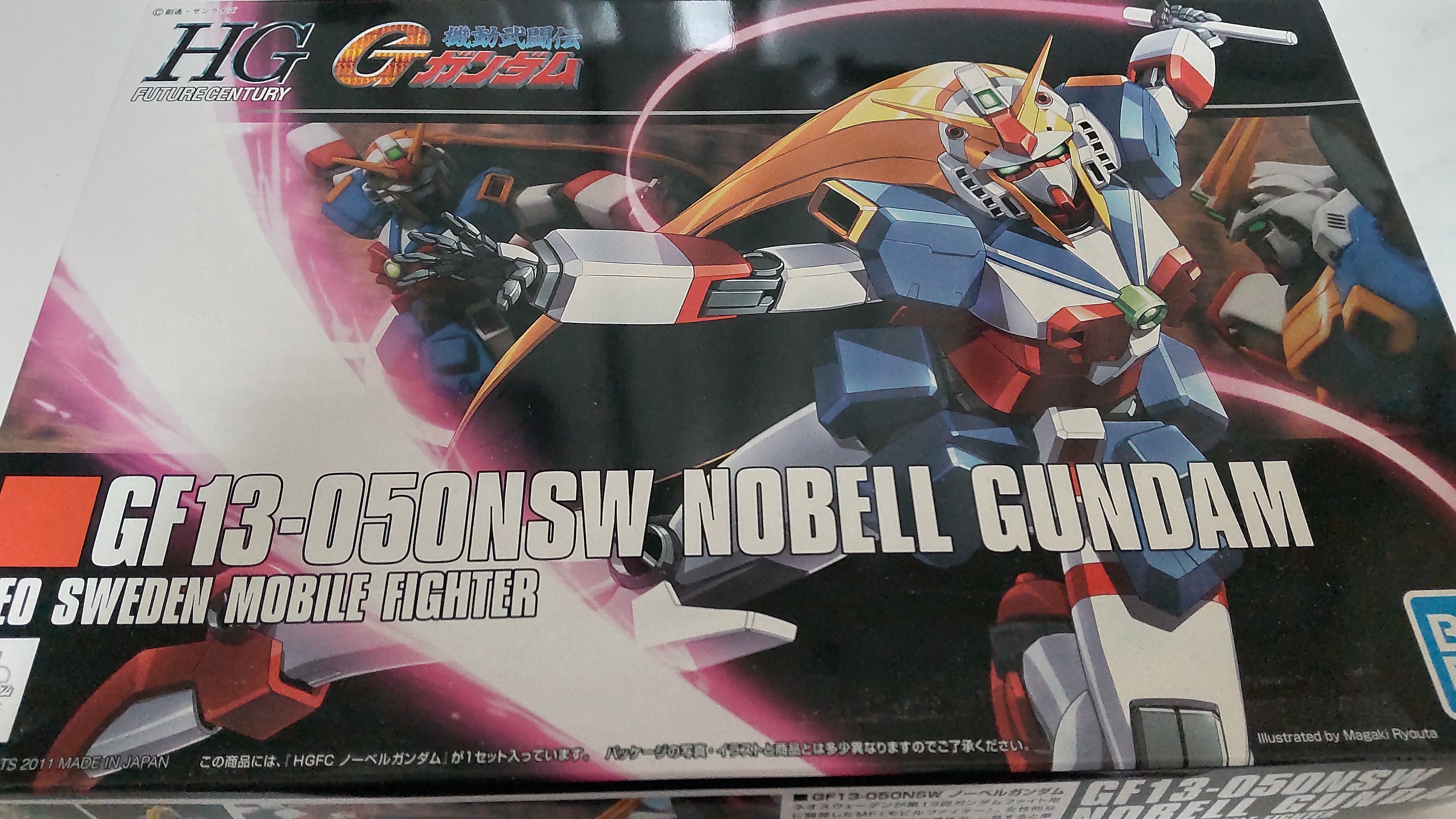 HG 1/144 ノーベルガンダム : あきんどーの遊び場