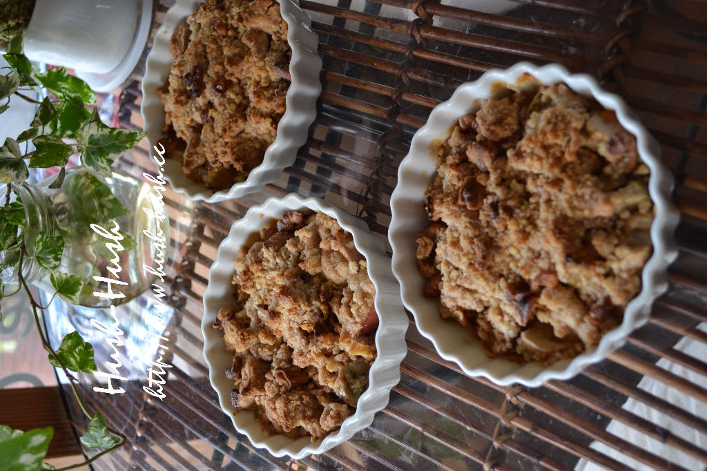 クランベリーアップルクリスプのレシピ