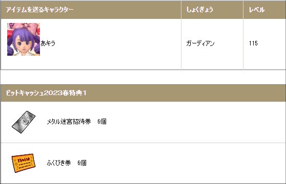20230224アイテム受け取り