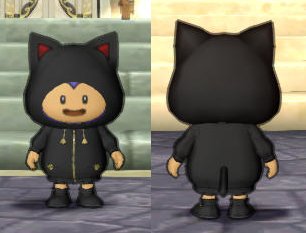 おきがえリポちゃん 黒猫 白猫セット どらくえだいすき ドラクエ10