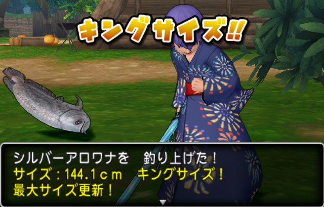 釣りキングの旅 キングサイズ87種類 どらくえだいすき ドラクエ10 釣りキングの旅 キングサイズ87種類 どらくえだいすき ドラクエ10