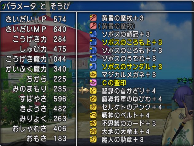 魔法使いに1つくらい耐性をつけても強い どらくえだいすき ドラクエ10