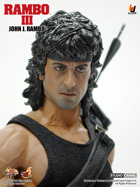 ホットトイズ　ムービーマスターピース　ランボー3　ジョン・J・ランボー ムービーマスターピース ランボー3 ジョンJ.ランボー 1/6スケール