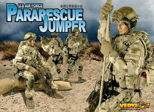 ホットトイズUS エアフォース パラレスキュー ジャンパー ホットトイズ HOTTOYS パラレスキュー ジャンパー もっと！HOT！ vol