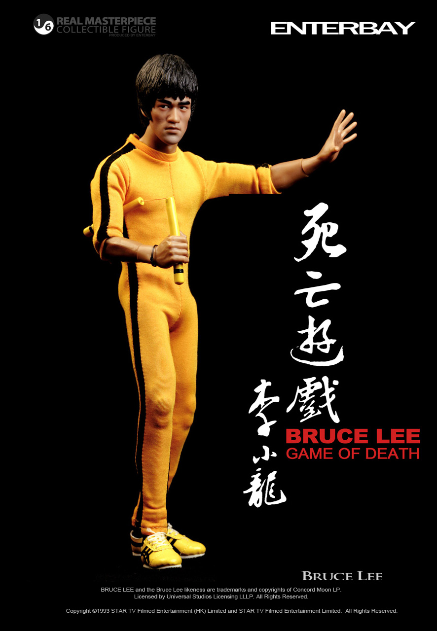 BRUCE LEE GAME OF DEATH 死亡遊戯 エンターベイ 死亡遊戯版ブルース・リー
