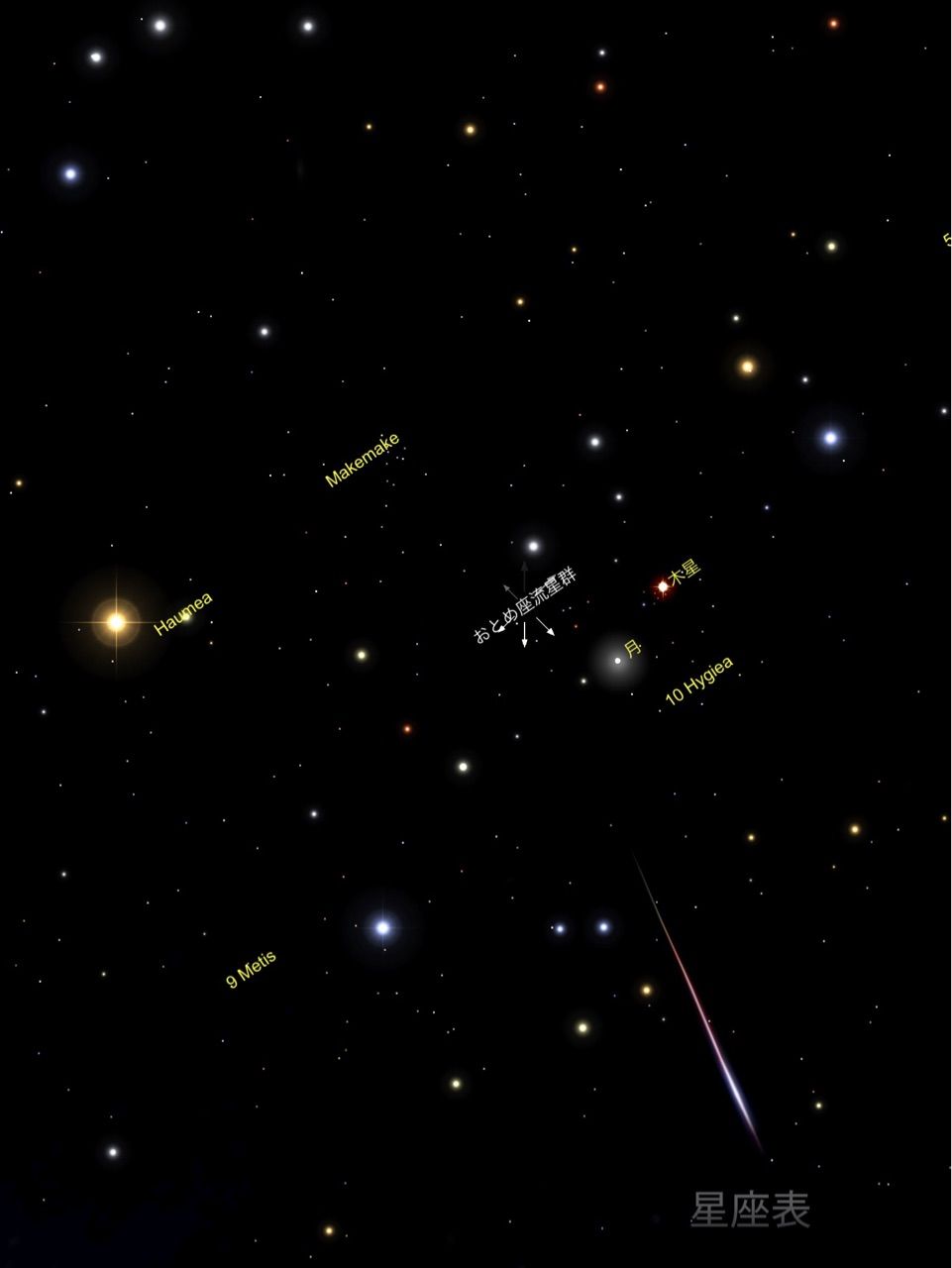 日記 星座早見表アプリ Akira s 倉庫 日記 星座早見表アプリ Akira s 倉庫