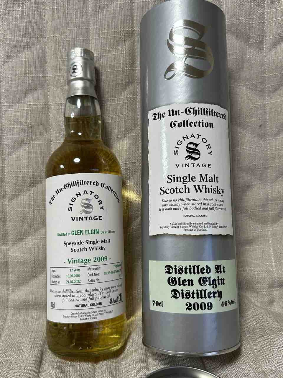 グレンエルギン12年シグナトリー2009／ Glen Elgin 12y Signatory 2009