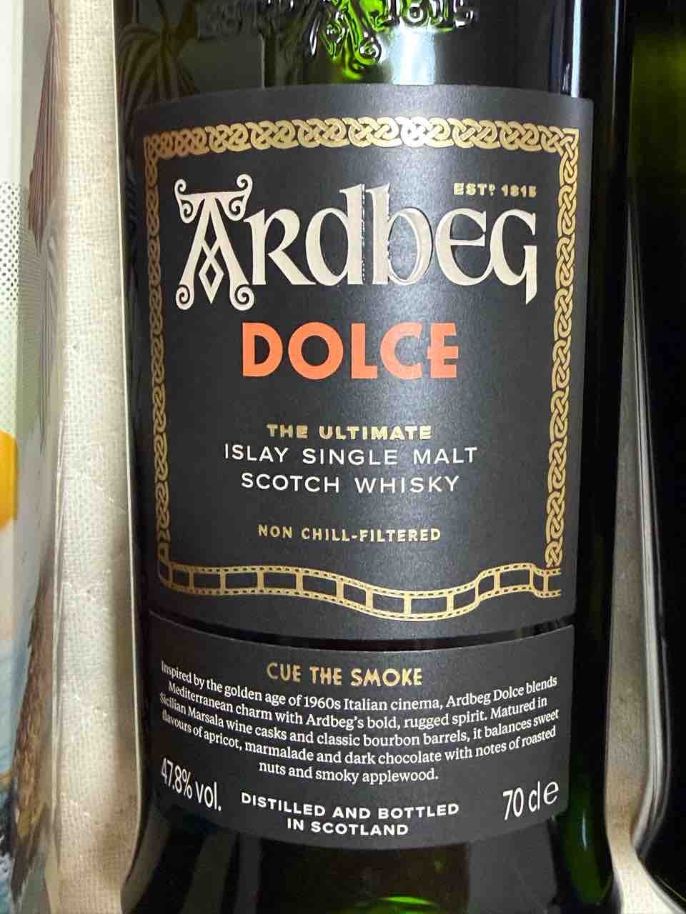 アードベッグドルチェと25年ミニボトル/ Ardbeg Dolce and 25years old