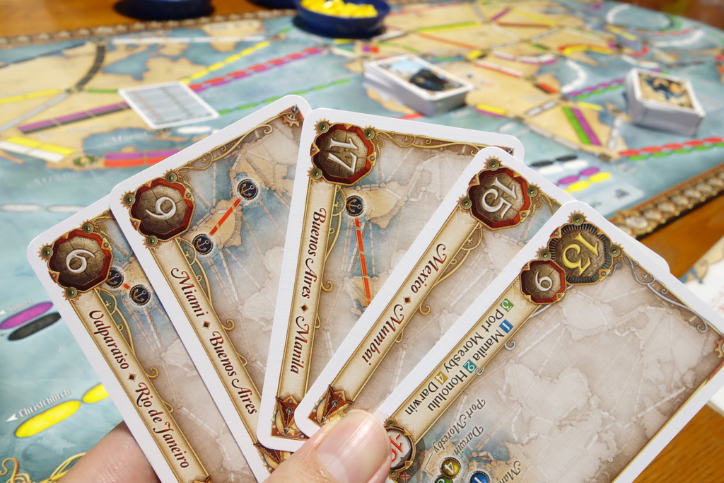 ボードゲーム９　即決送料無料　チケット・トゥ・ライド:レイル&セイル 日本語版　新品未開封　　 Tポイント消費 　