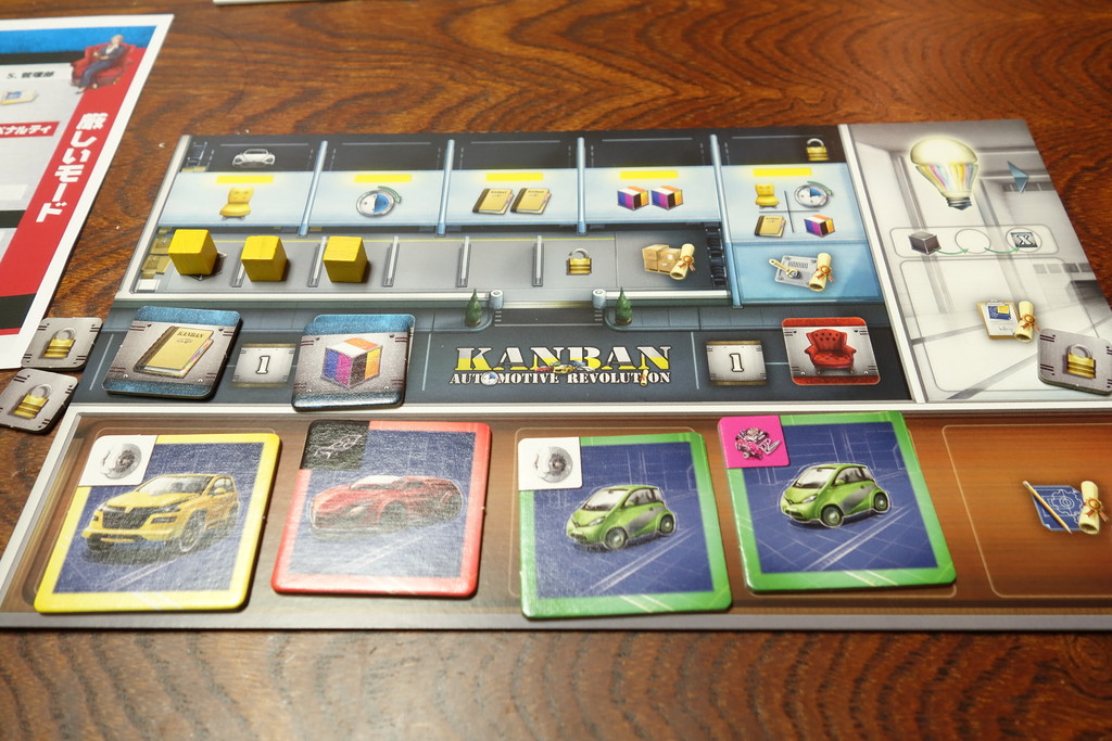 カンバン/KANBAN』自動車工場のボドゲ!【プレイログ・リプレイ カンバン/KANBAN』自動車工場のボドゲ!【プレイログ・リプレイ