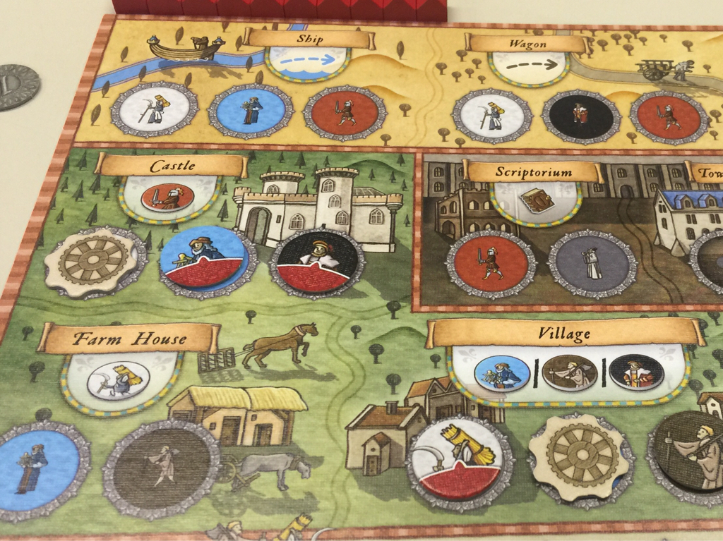 ボードゲーム オルレアン Orleans 初プレイ リプレイ ある元心理カウンセラーのボードゲーム日記