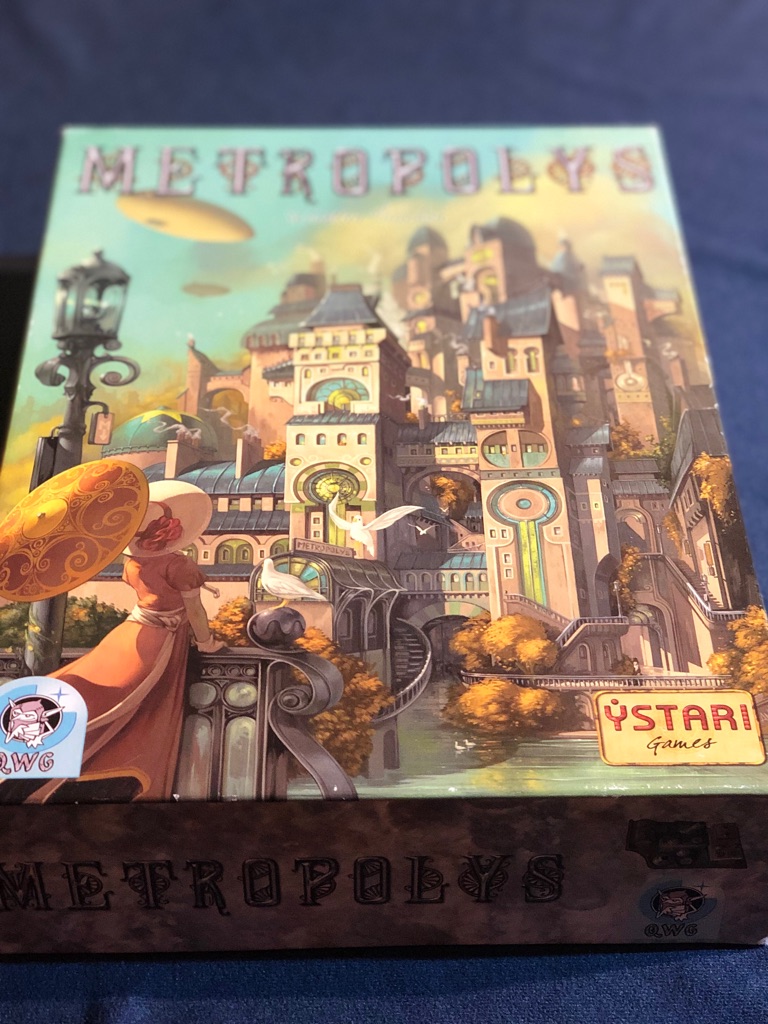 専門ショップ メトロポリィス／Metropolys』レビュー【リプレイ】 : ある元 ボードゲーム