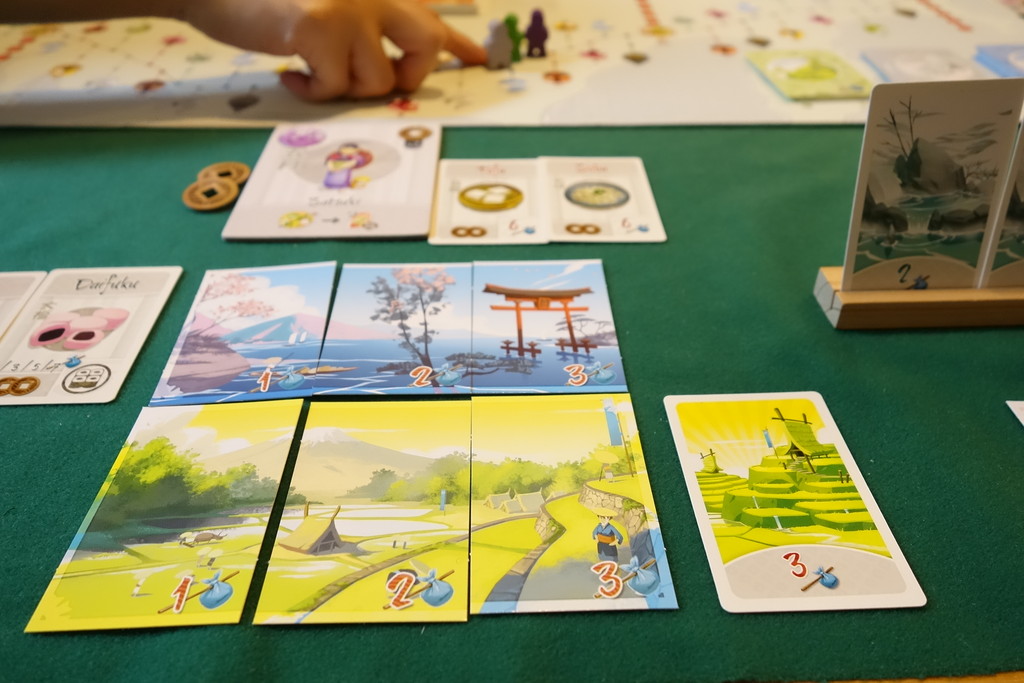 ボードゲーム Tokaido 東海道 リプレイ ある元心理カウンセラーのボードゲーム日記 ボードゲーム Tokaido 東海道 リプレイ ある元心理カウンセラーのボードゲーム日記