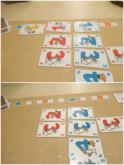 遊んでいる場面