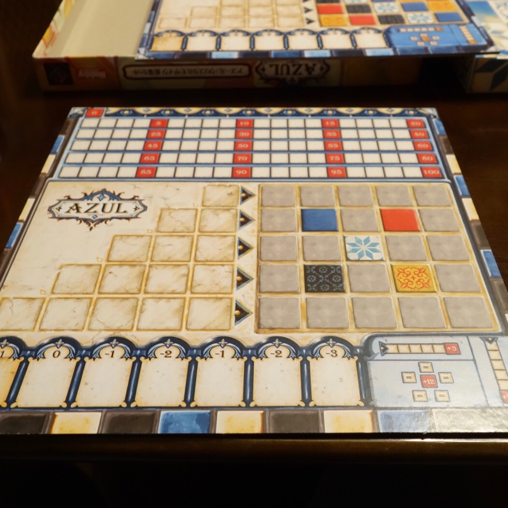 アズール クリスタルモザイク拡張セット の基本ボードとの違い 開封の儀 ある元心理カウンセラーのボードゲーム日記