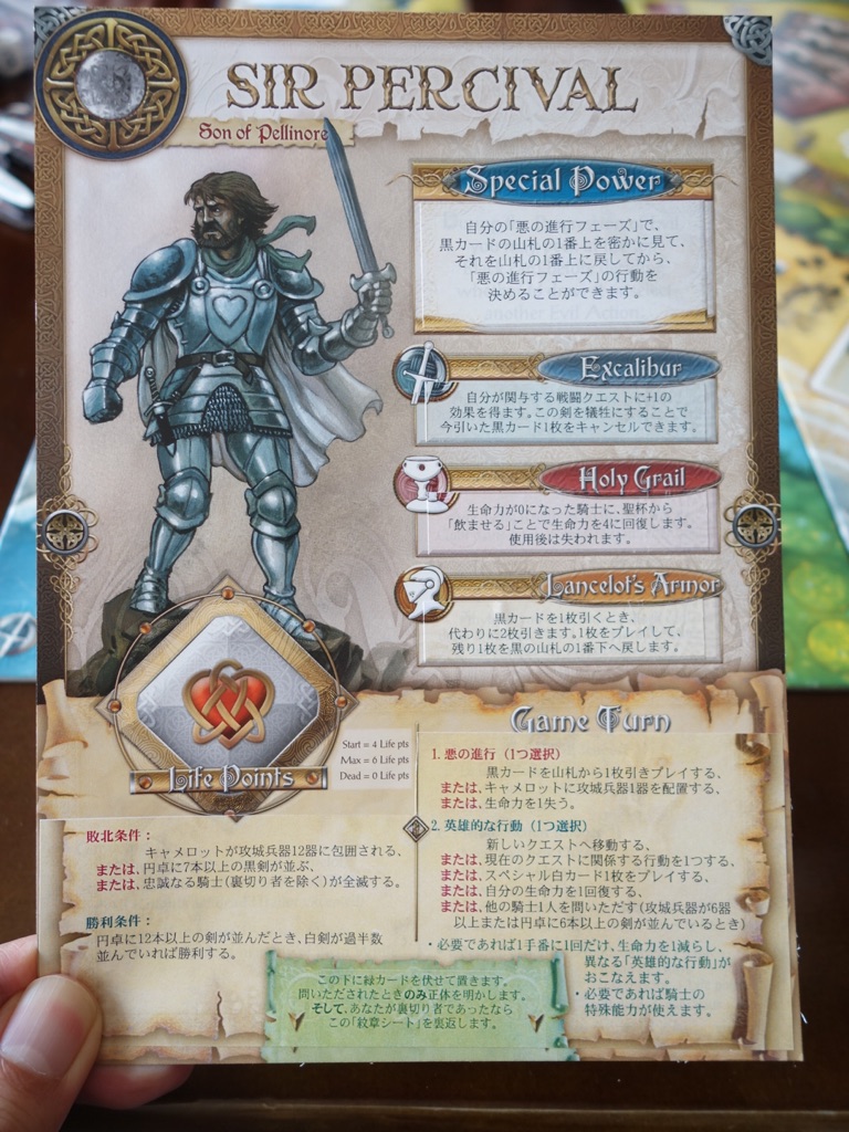 キャメロットを覆う影(Shadows over Camelot) レビュー【概要編