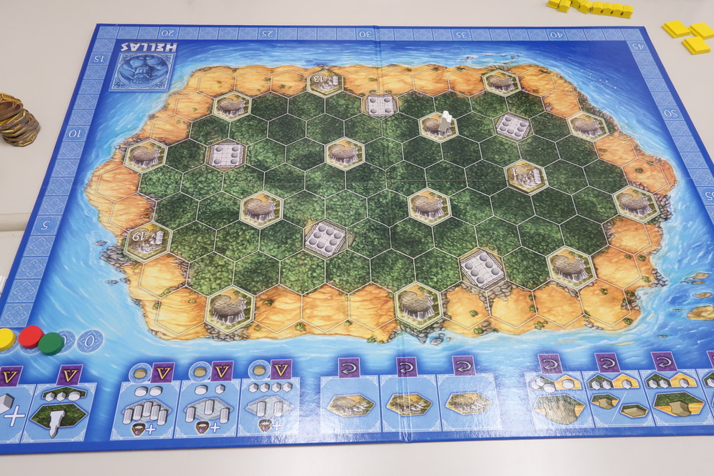 ボードゲーム ヘラス Hellas リプレイ 紀元前のギリシャが舞台 ある元心理カウンセラーのボードゲーム日記 ボードゲーム ヘラス Hellas リプレイ 紀元前のギリシャが舞台 ある元心理カウンセラーのボードゲーム日記