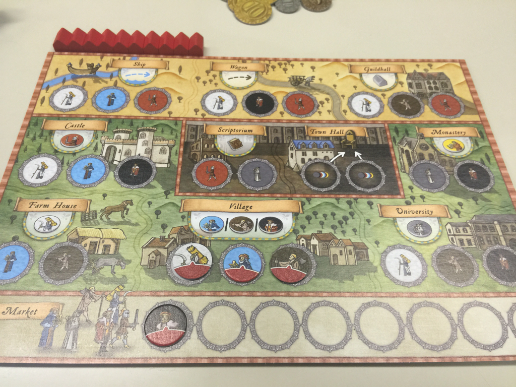 ボードゲーム オルレアン Orleans 初プレイ リプレイ ある元心理カウンセラーのボードゲーム日記