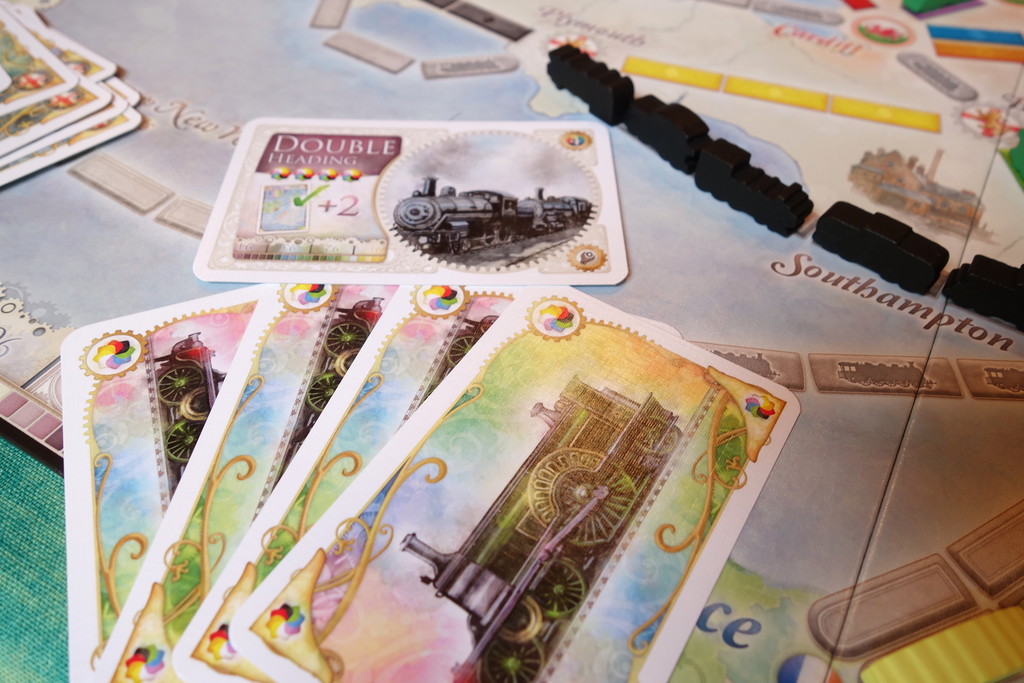 チケットトゥライド』拡張『イギリス／United Kingdom』 リプレイ